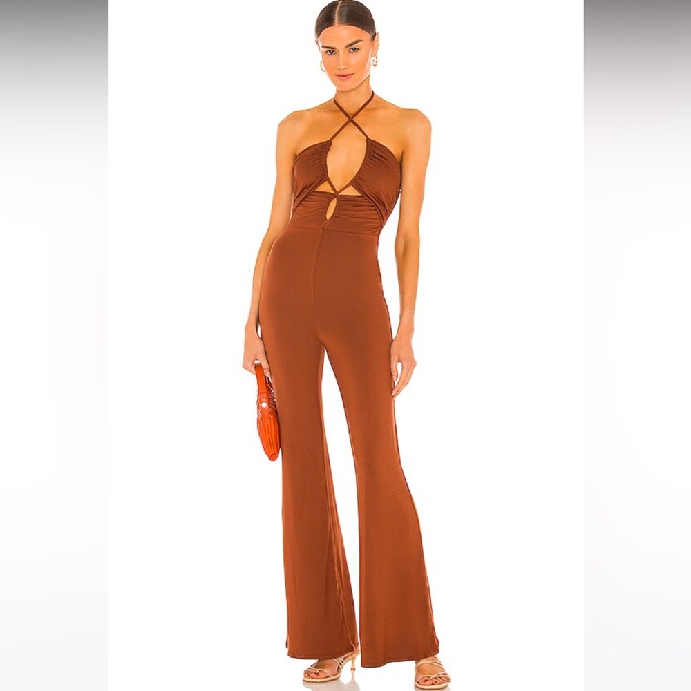 NWT Auburn Halter Jumpsuit